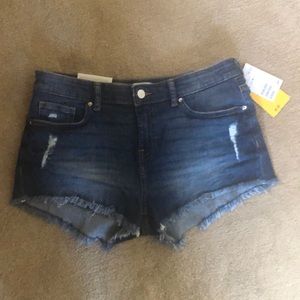 Brand new denim shorts